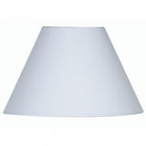Oaks 10" Cotton coolie shade in White colour - S501/10WH thumbnail 1