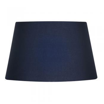 Cotton drum shade Navy 10"