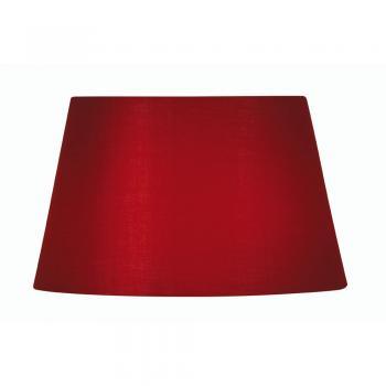 Cotton drum shade Red 10" - Peter Murphy Lighting & Electrical Ltd