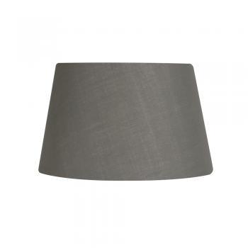 Cotton drum shade Slate 12" - Peter Murphy Lighting & Electrical Ltd