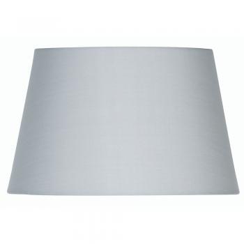 Cotton drum shade Soft Grey 12" - Peter Murphy Lighting & Electrical Ltd