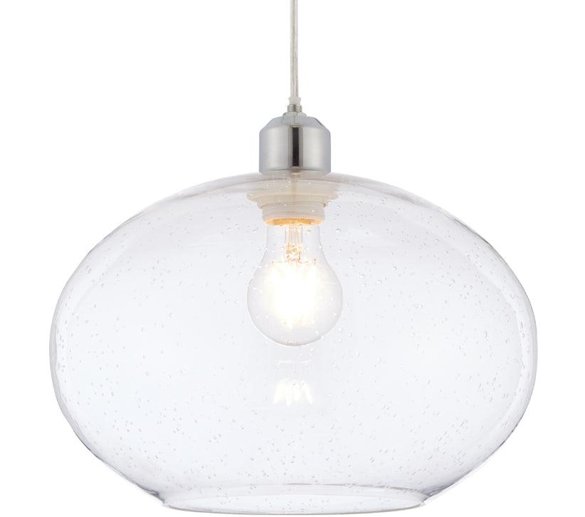 Dimitri Pendant Shade CLEAR - Peter Murphy Lighting & Electrical Ltd