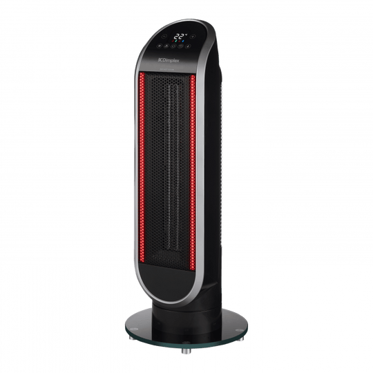 Dimplex MaxAir MAXAIR25B Ceramic Fan Heater With Remote Control 2500W - Black