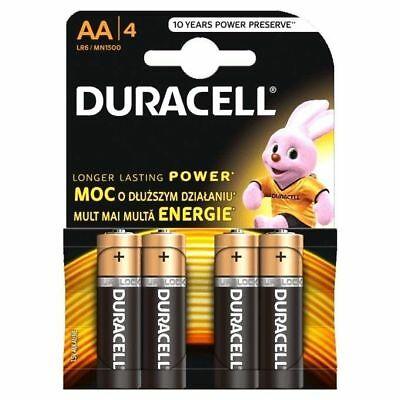 Duracell®  AA Batteries - Pack Of 4 - Peter Murphy Lighting & Electrical Ltd