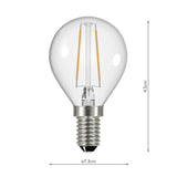 E14 LED DIM GB LAMP 4W 400LM CLEAR thumbnail 4