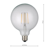 E27 LED Large Globe Filament Lamp thumbnail 3