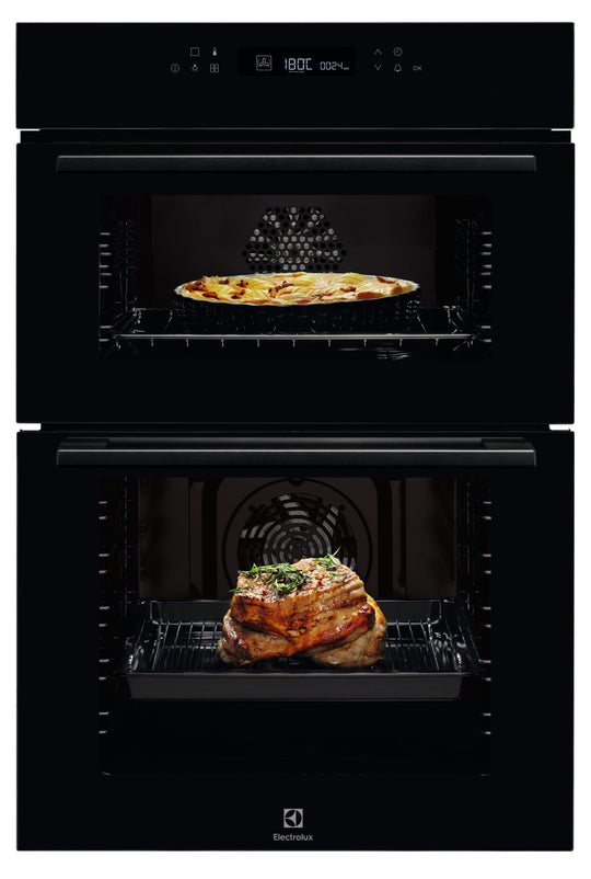Electrolux, Built In Double Oven , Black | KDFCC00K