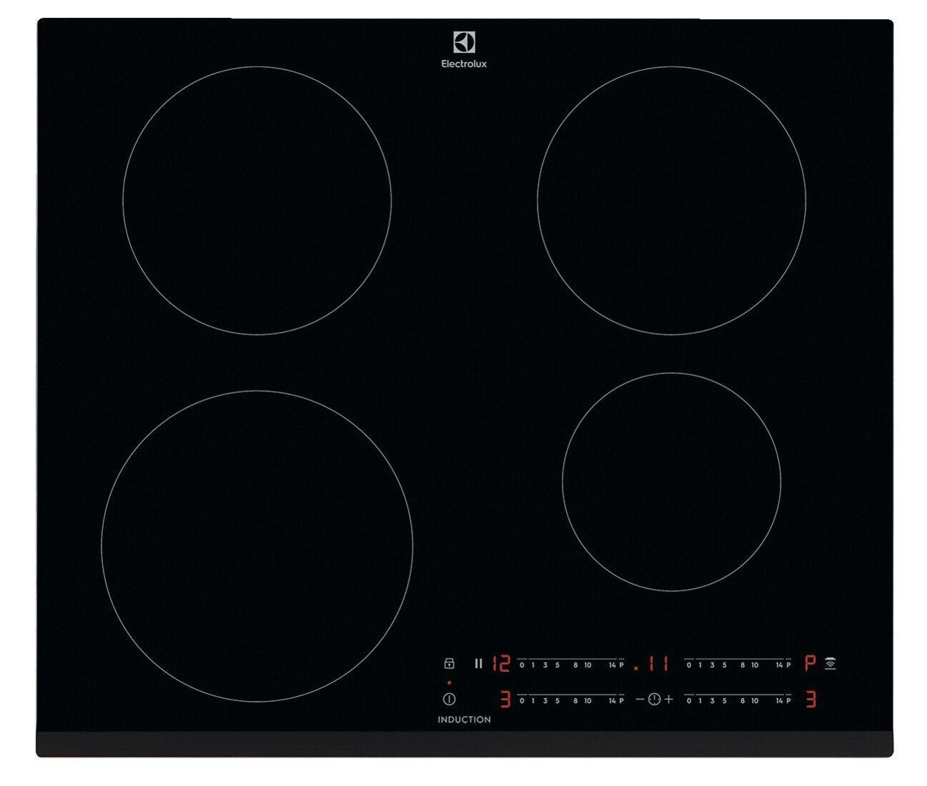 Electrolux LIT604 300- 60 cm Built-in Induction Full Hob - Peter Murphy Lighting & Electrical Ltd