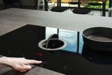 ELICA NICKOLATESLA SWITCH EXTRACTION INDUCTION HOB RE CIRCULATING HOB thumbnail 1