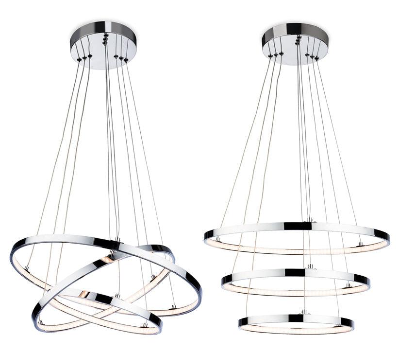Esprit Chrome LED Ceiling Light - Peter Murphy Lighting & Electrical Ltd