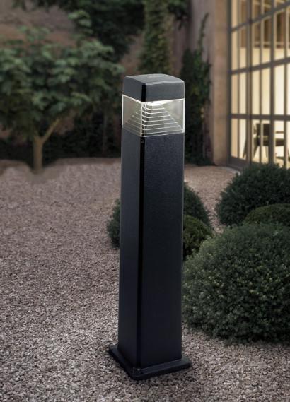 ESTER 800 BOLLARD BLACK - Peter Murphy Lighting & Electrical Ltd