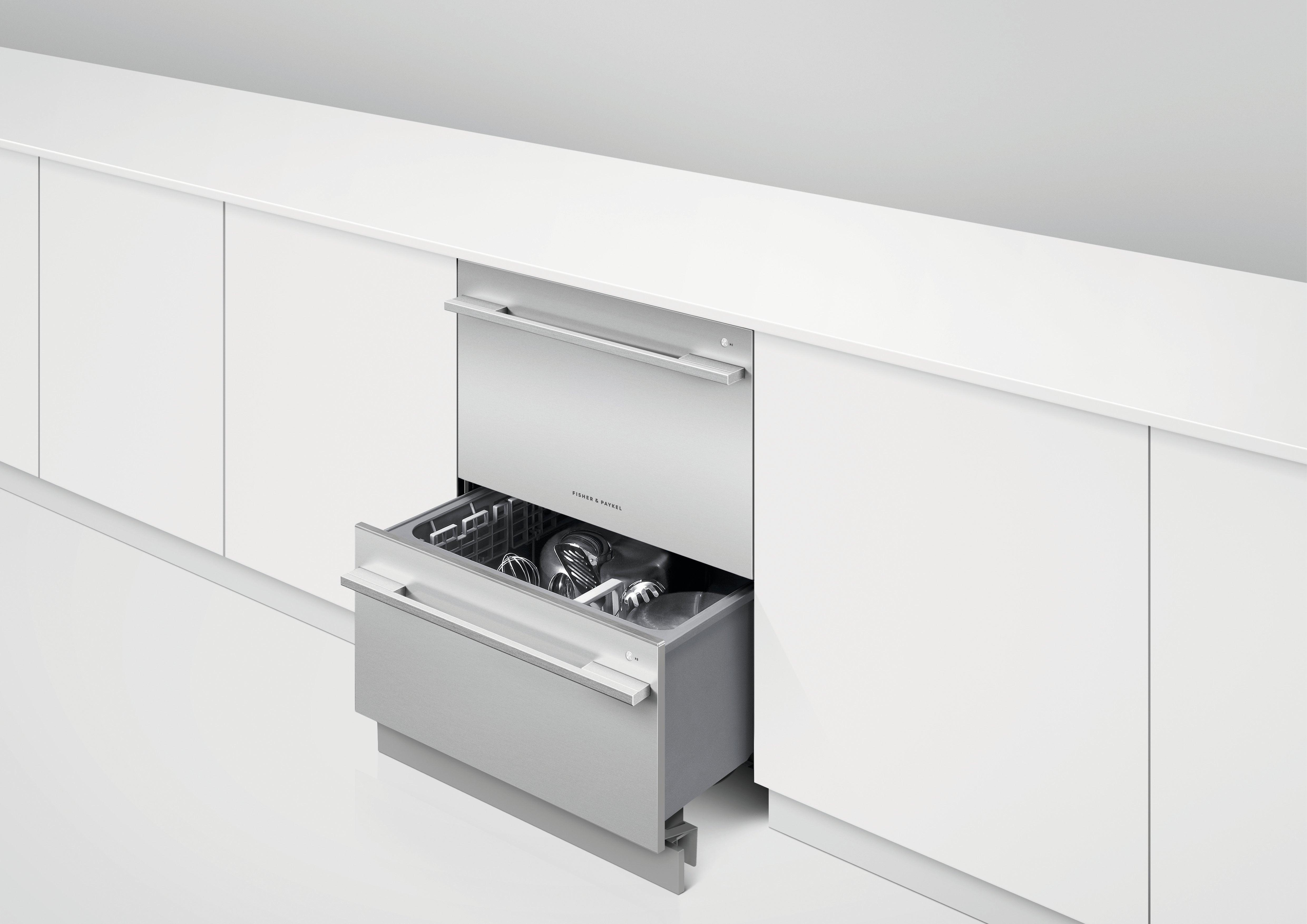 Fisher & Paykel, 60cm, 12 Place Double DishDrawer Dishwasher, Stainless Steel| DD60DDFHX9 - Peter Murphy Lighting & Electrical Ltd