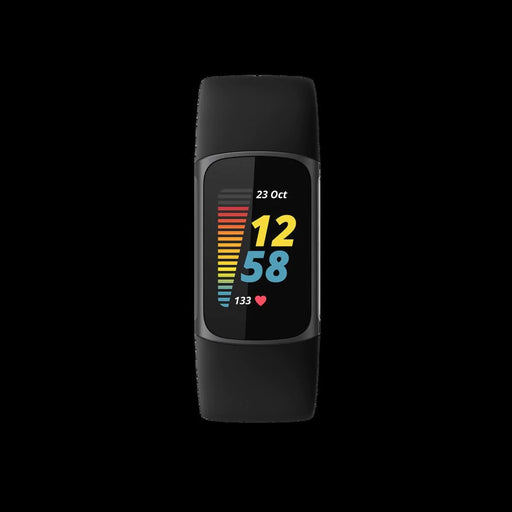 Fitbit Charge 5 Health & Fitness Tracker Graphite/ Black | 79-FB421BKBK - Peter Murphy Lighting & Electrical Ltd