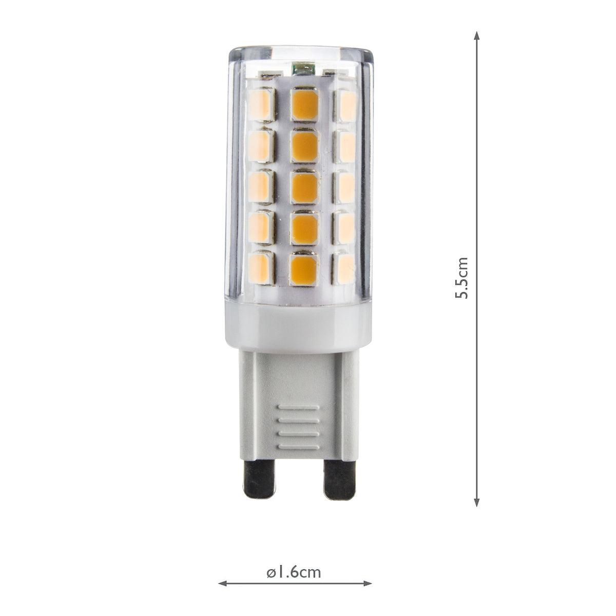 G9 LED LAMP 3W 300LM 2700K CLEAR - Peter Murphy Lighting & Electrical Ltd