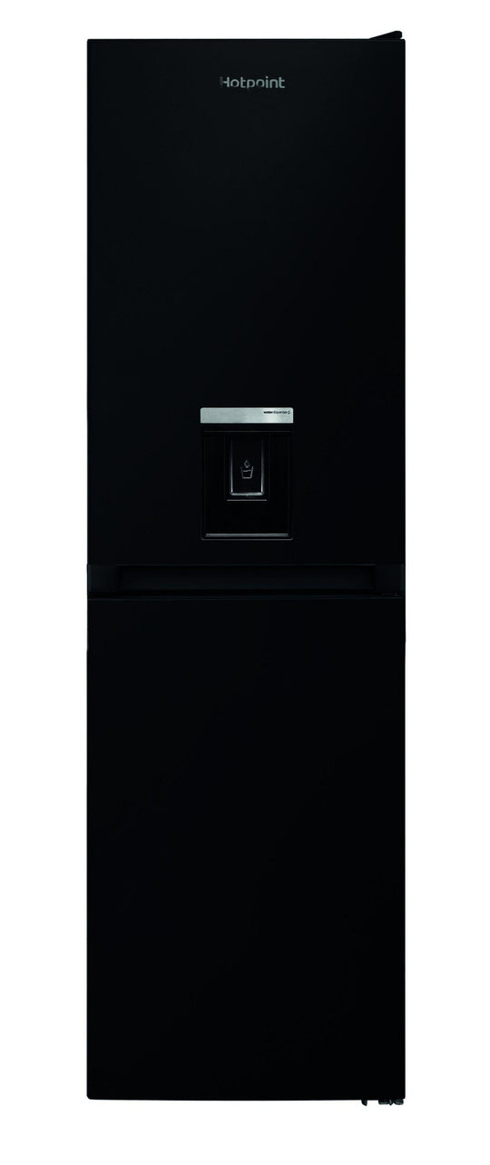 Hotpoint, 55cm Frost Free Fridge Freezer,  Black | HBNF55181BAQUAUK1