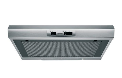 HOTPOINT 60cm VISOR S/S COOKER HOOD | PSLMO65FLSX