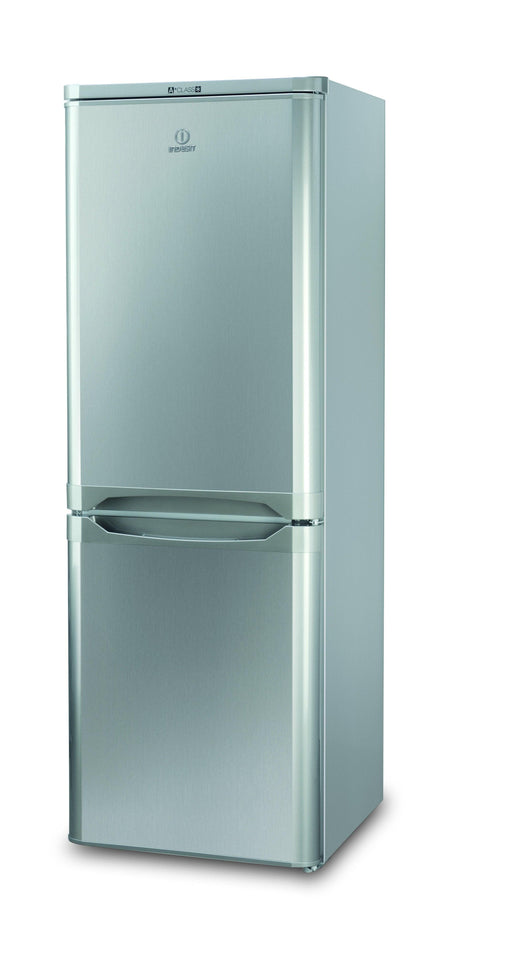 Indesit 60/40 Silver 55CM Freestanding Fridge Freezer IBD5515S1 - Peter Murphy Lighting & Electrical Ltd