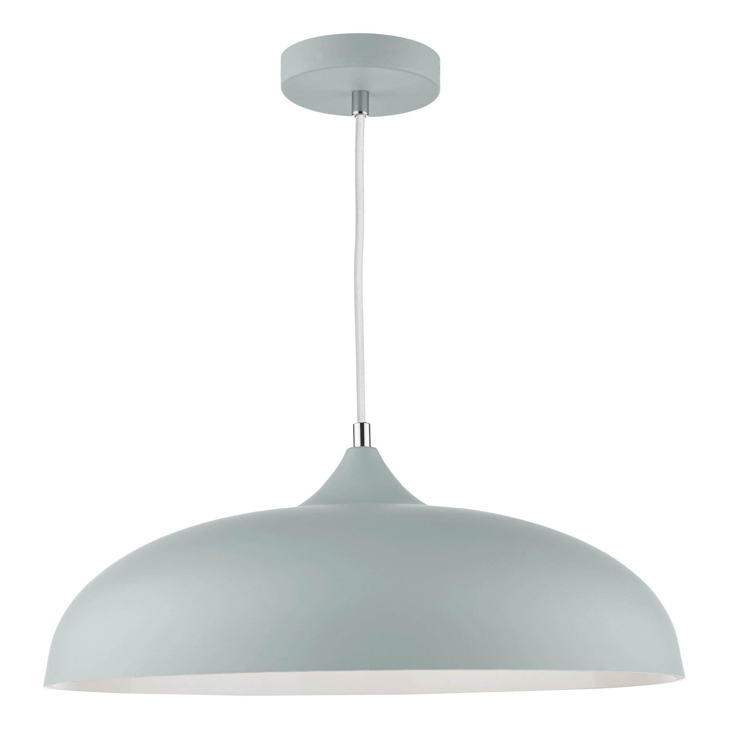 Kaelan 1 Light Pendant Soft Matt Grey - Peter Murphy Lighting & Electrical Ltd