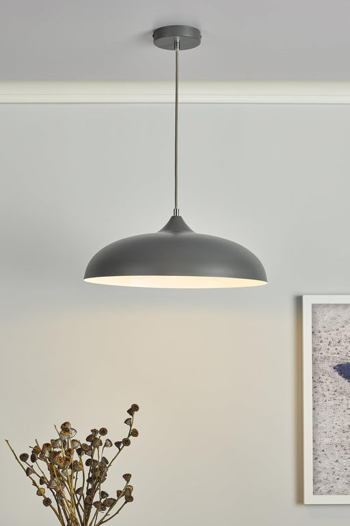 Kaelan 1 Light Single Pendant Graphite - Peter Murphy Lighting & Electrical Ltd