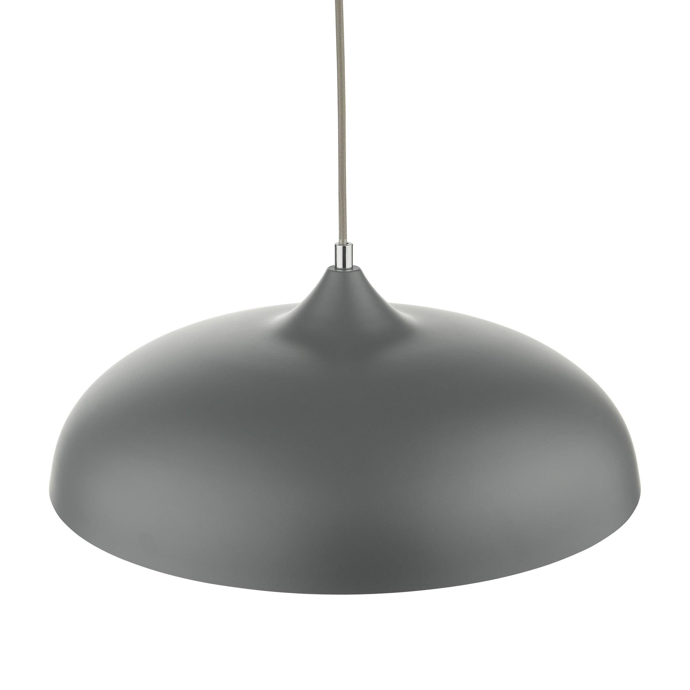 Kaelan 1 Light Single Pendant Graphite - Peter Murphy Lighting & Electrical Ltd