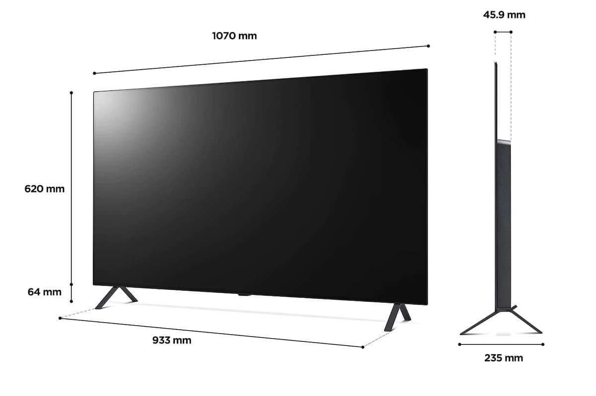 LG A2 48 inch 4K Smart OLED TV | OLED48A26LA.AEK - Peter Murphy Lighting & Electrical Ltd