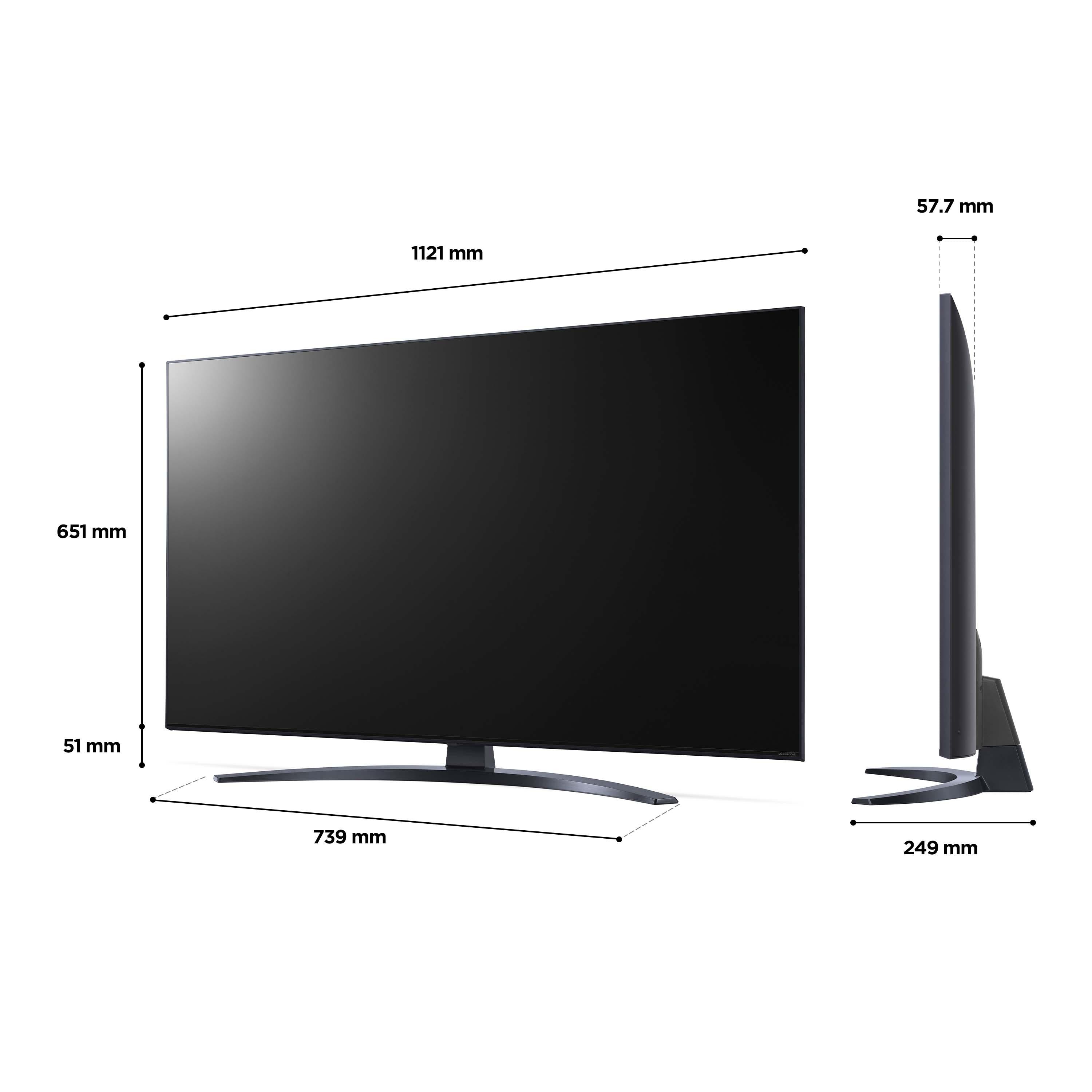 LG NANO76 50″ 4K Smart NanoCell TV | 50NANO766QA.AEK - Peter Murphy Lighting & Electrical Ltd