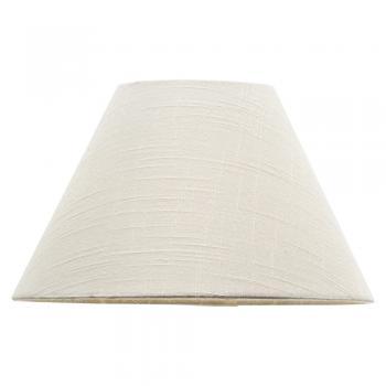 Linen 14" coolie shade in Cotton colour - L501/14CO