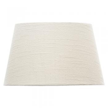 Linen drum shade Cotton 14" - Peter Murphy Lighting & Electrical Ltd