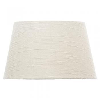 Linen drum shade Cotton 14" - Peter Murphy Lighting & Electrical Ltd