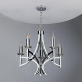 Lyon 5lt Pendant Polished Chrome & Crystal thumbnail 1