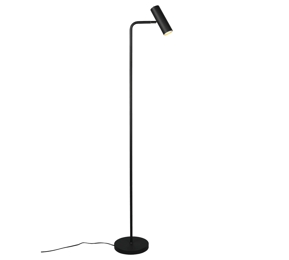 MARLEY BLACK FLOOR LAMP - Peter Murphy Lighting & Electrical Ltd