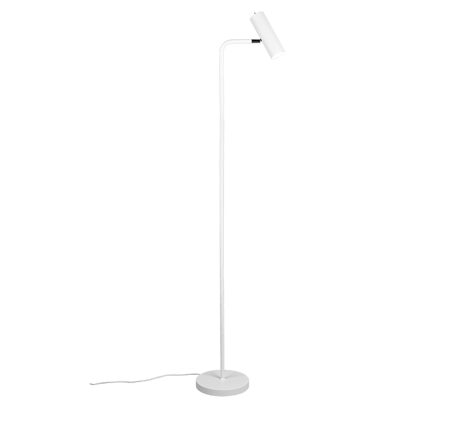 MARLEY WHITE FLOOR LAMP - Peter Murphy Lighting & Electrical Ltd