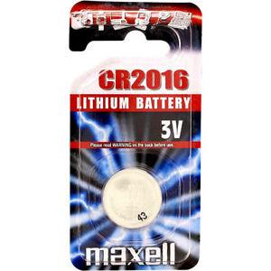 Maxell CR2016 3V Lithium Coin Cell Pack of 1 - Peter Murphy Lighting & Electrical Ltd