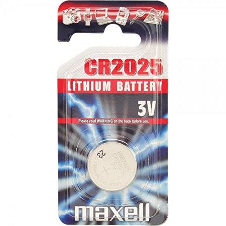 Maxell CR2025 3V Lithium Coin Cell Pack of 1 - Peter Murphy Lighting & Electrical Ltd