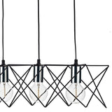 Midi 5lt Bar Pendant Black & Polished Chrome thumbnail 2