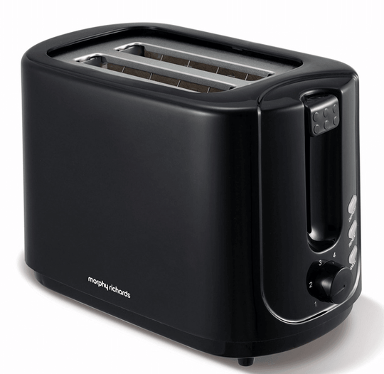Morphy Richards 2 Slice Toaster, Black | 980570