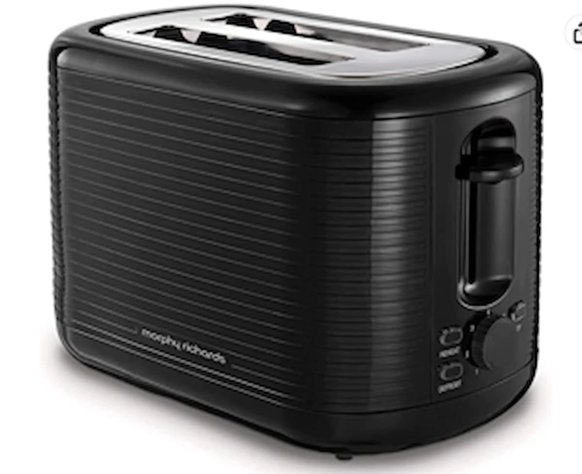 Morphy Richards Arc 2 Slice Toaster | Black | 228398 - Peter Murphy Lighting & Electrical Ltd