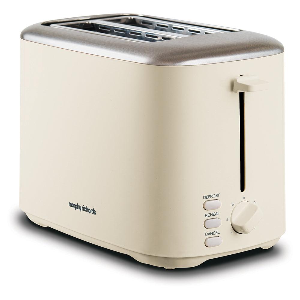 Morphy Richards Equip Cream 2 Slice Toaster | 222065 - Peter Murphy Lighting & Electrical Ltd