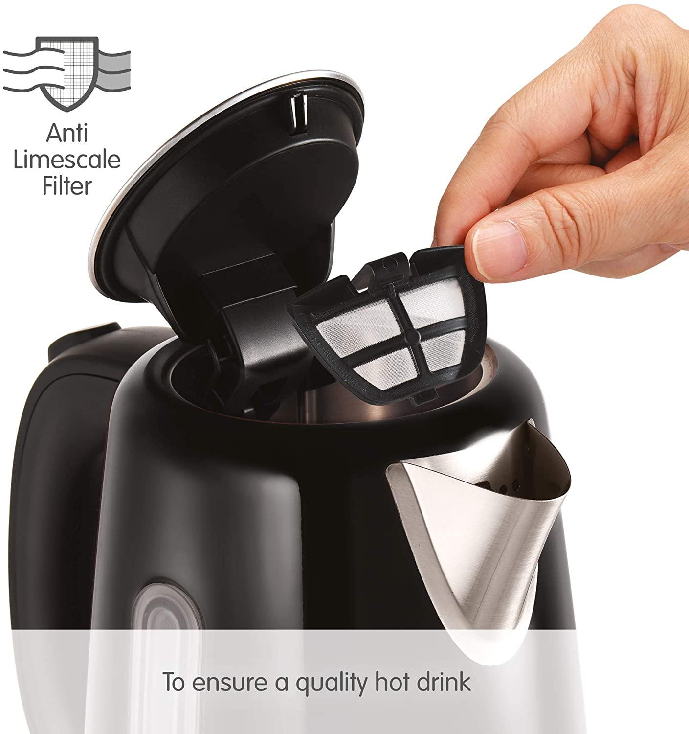 Morphy Richards  Equip Jug Kettle - Black | 102783 - Peter Murphy Lighting & Electrical Ltd