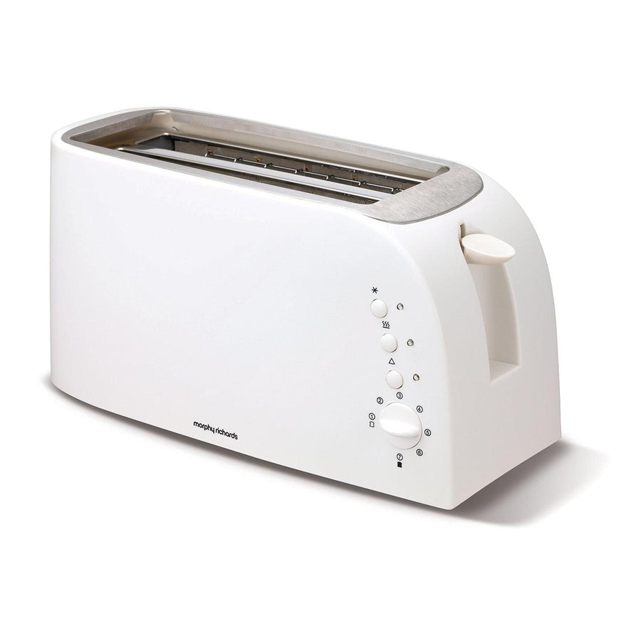 Morphy Richards, Essentials, 4 Slice Toaster, White | 980507