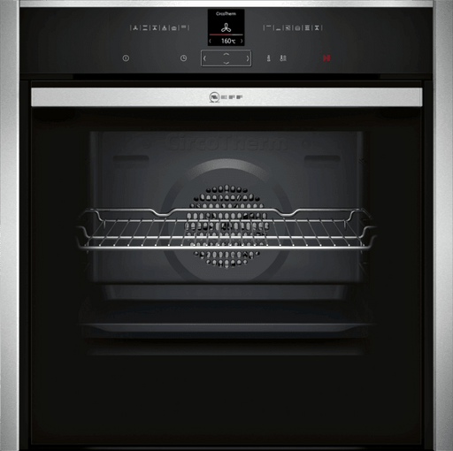 Neff B57CR22N0B Pyrolytic Slide and Hide Single Electric Oven, Stainless Steel - Peter Murphy Lighting & Electrical Ltd