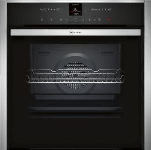 Neff B57VR22N0B, Slide&Hide, Built-in, Single Oven, Stainless Steel - Peter Murphy Lighting & Electrical Ltd