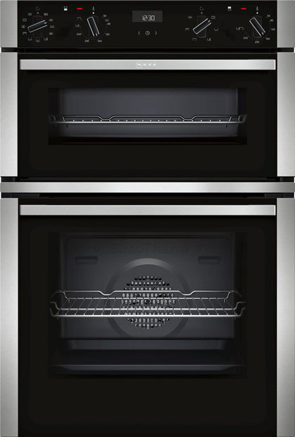 Neff Built-In Electric Double Oven with CircoTherm - Black | U1ACE5HN0B