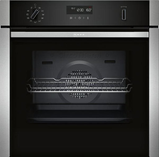 Neff, N 50, 60CM Built-In Electric Single Oven, Stainless Steel | B2ACH7HH0B - Peter Murphy Lighting & Electrical Ltd