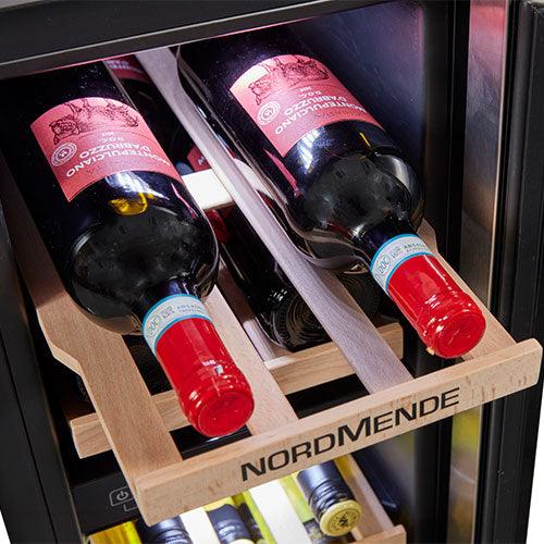NordMende, 17 Bottles, 30cm Dual Zone, Wine Cooler | WC17IX - Peter Murphy Lighting & Electrical Ltd