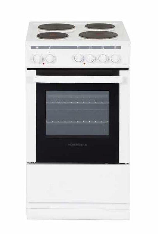 Nordmende, 50cm Electric Cooker, White | CSE514WH - Peter Murphy Lighting & Electrical Ltd