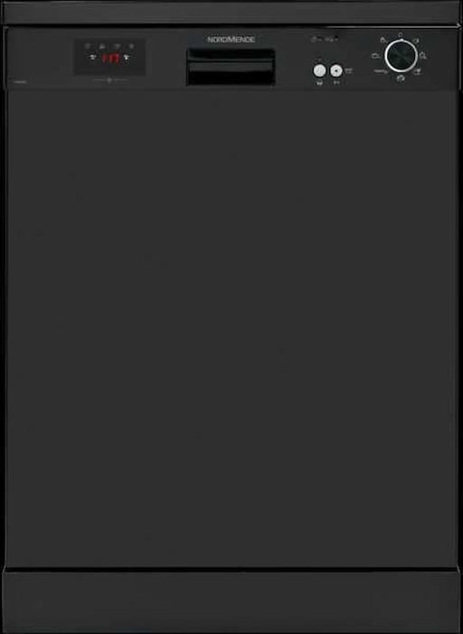 Nordmende 60cm 12 Place Black Dishwasher | DW67BL - Peter Murphy Lighting & Electrical Ltd