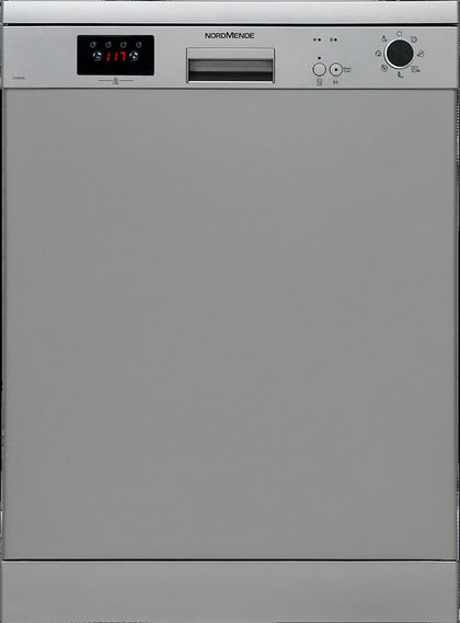 Nordmende 60cm 12 Place Silver Dishwasher | DW67SL