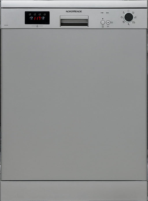 Nordmende 60cm 12 Place Silver Dishwasher | DW67SL - Peter Murphy Lighting & Electrical Ltd