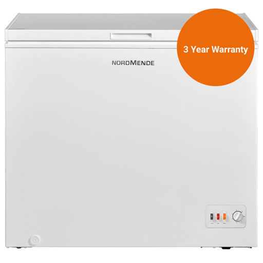 Nordmende CF198WHA+ 95cm Wide Chest Freezer 198 Litres. FREE 3 YEARS FULL WARRANTY SUBJECT TO REGISTRATION. - Peter Murphy Lighting & Electrical Ltd
